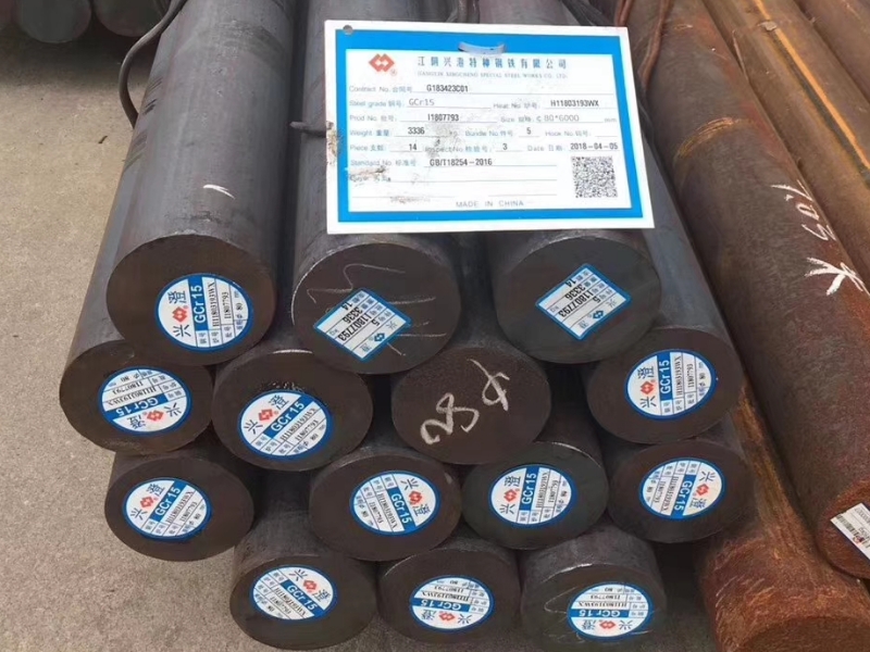 GCr15轴承钢 - 金煜轴承，硬度61-65 HRC，含碳1% 含铬1.5%，适用于通用轴承
