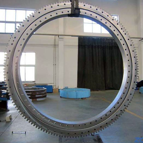 Single-Row Crossed Roller Slewing Bearings(External gear type)